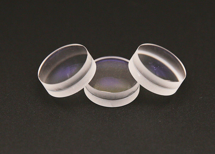 Round Optical Glass Doublets Cemented Lenses Double Achromatic Lens