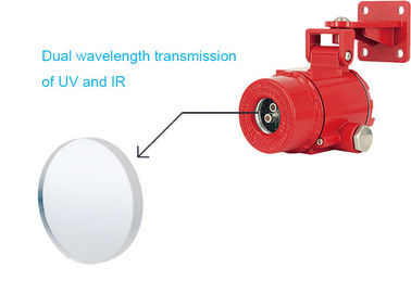 Custom Infrared Window UV And IR Dual Spectrum Flame Detector CaF2 Window