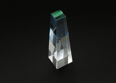 Deflection Optical Glass Prism Custom Size Angle Material Shape And Coatings